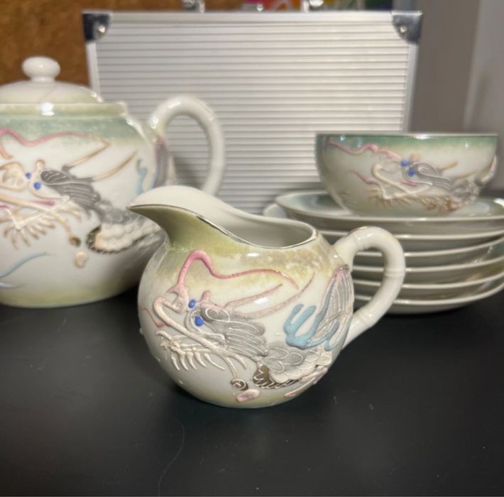 Limoge Porcelana Conjunto Chá