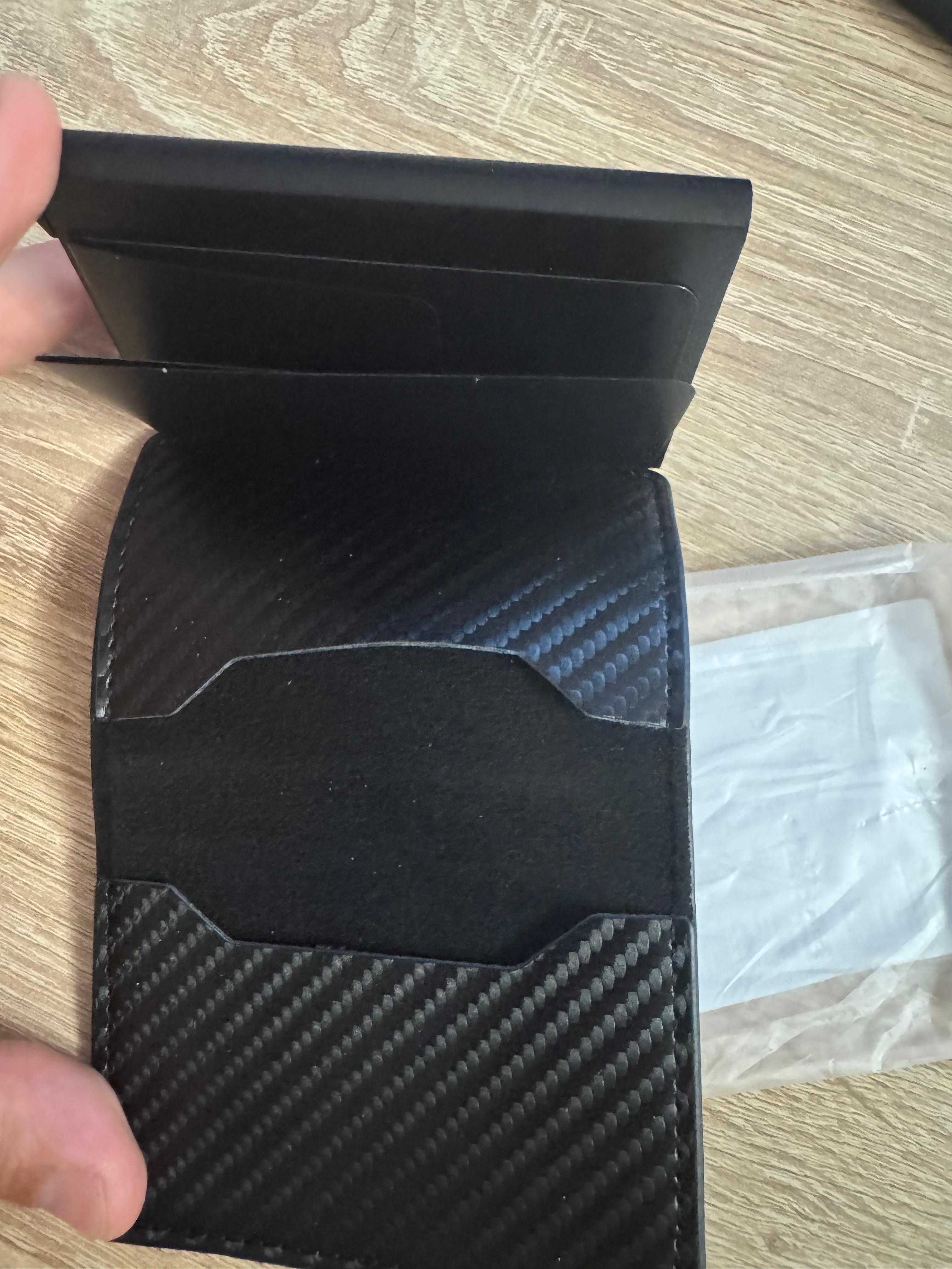 Carteira homem com bloqueio RFID