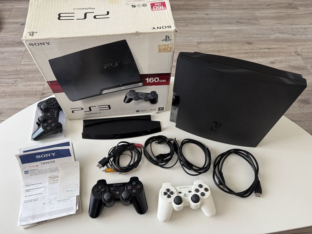Sony Playstation 3 slim cech-2508a 160gb