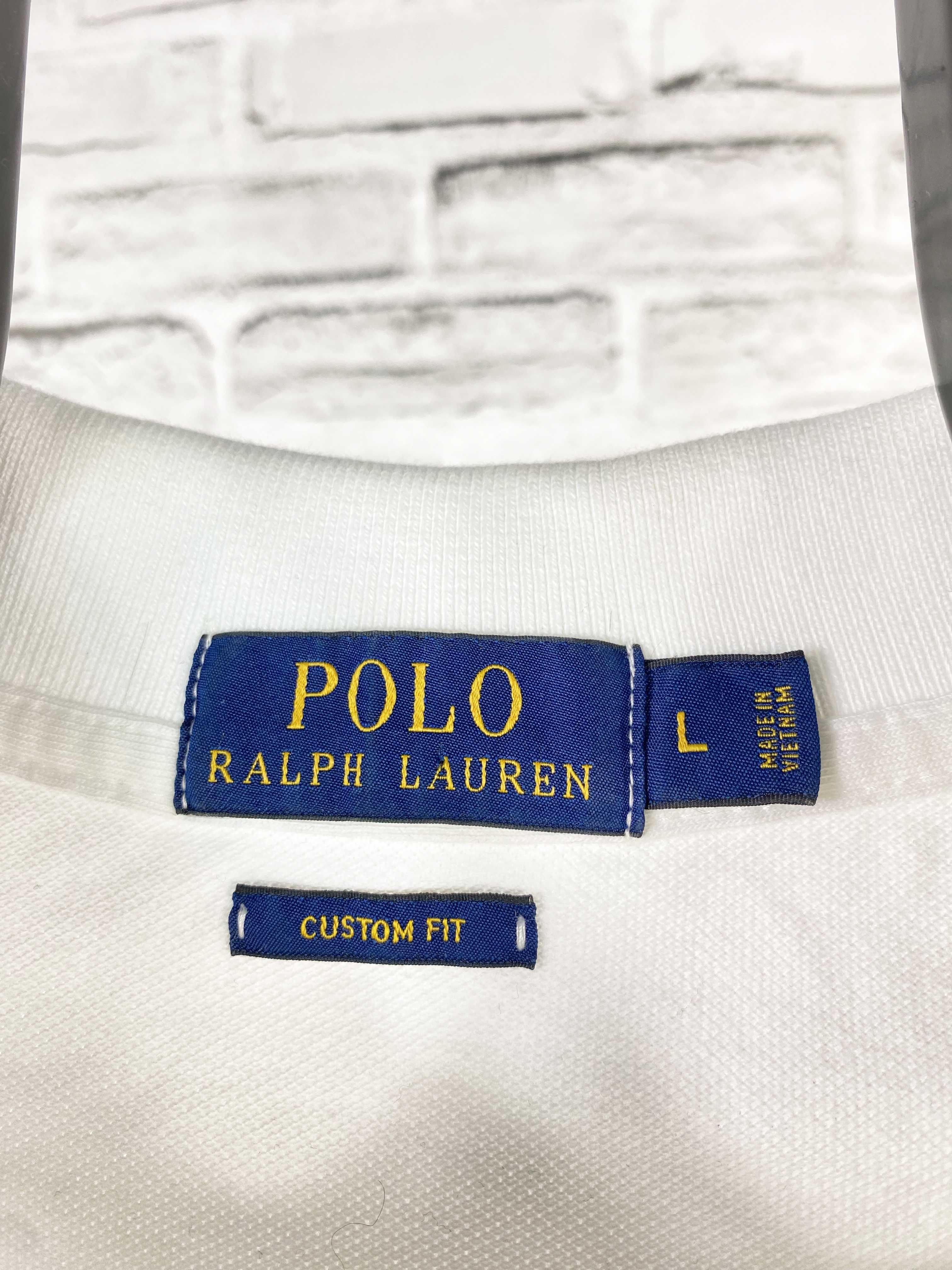 RALPH LAUREN Koszulka Polo Męska Bawełniana Nowa Kolekcja Rozmiar_L_