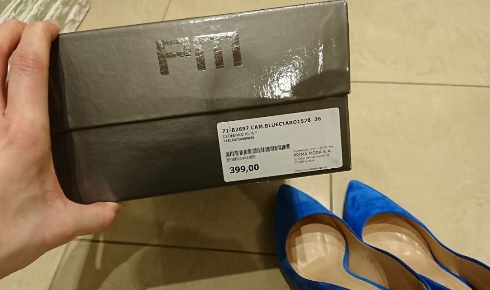 Szpilki Prima Moda
