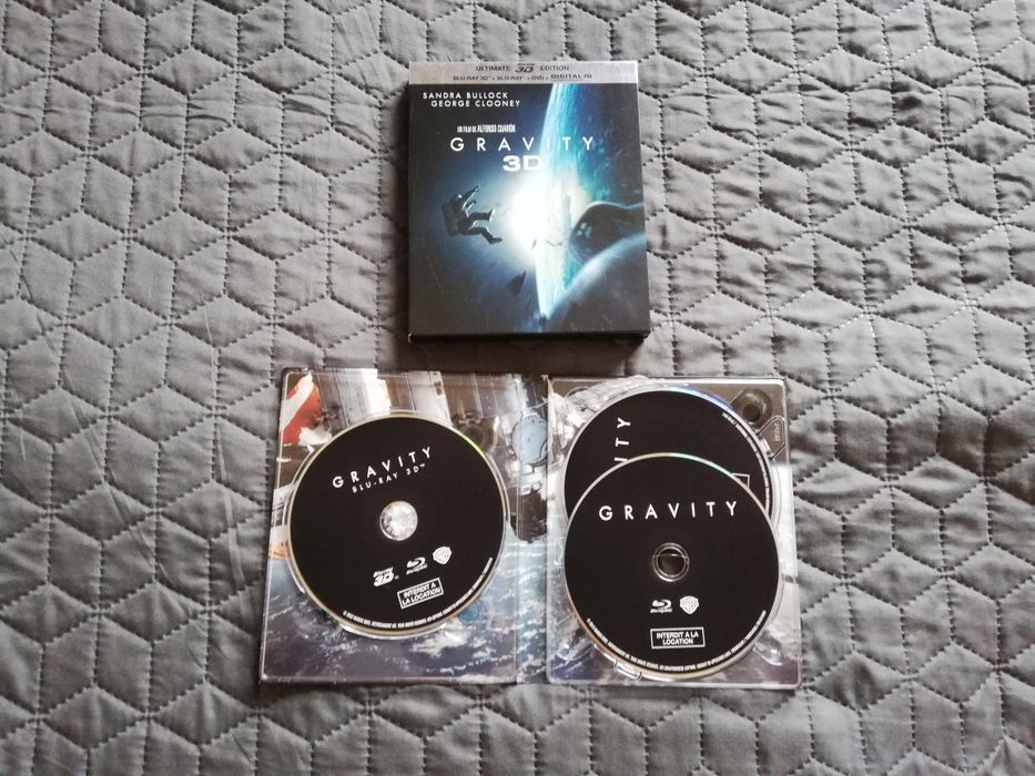 Blu ray digipack do filme "Gravity" - Ed. Coleccionador (portes grátis