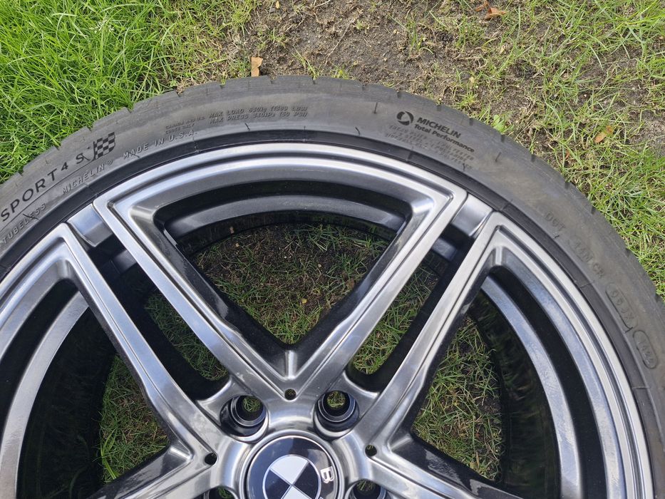 Koła letnie BMW 3 E46 E90 18" 5x120 Borbet XRT Chrom Shadow 225/40