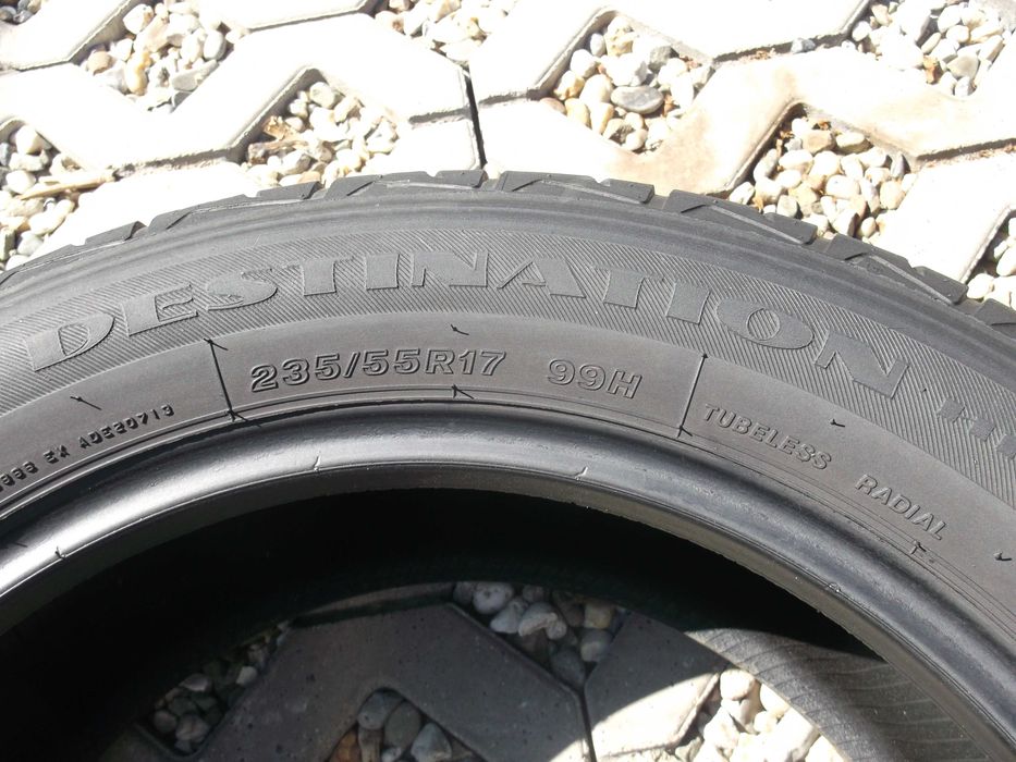 2 opony 235/55R17 99H Firestone Destination 2 sztuki 4mm