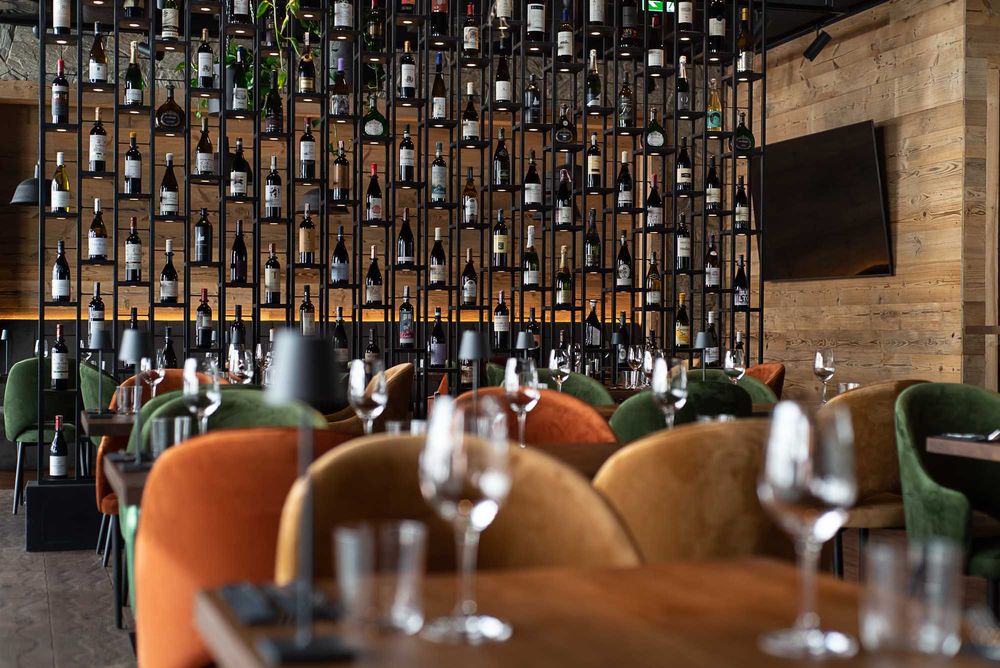 STALOWE NAWIESIE BARU / BACK BAR /  regał i zabudowa baru —  HoReCa