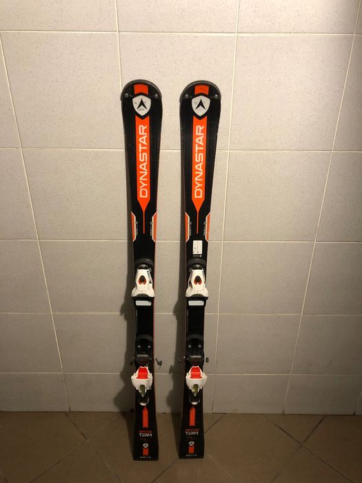 Narty slalomowe Dynastar 132cm + wiązania look SPX 10