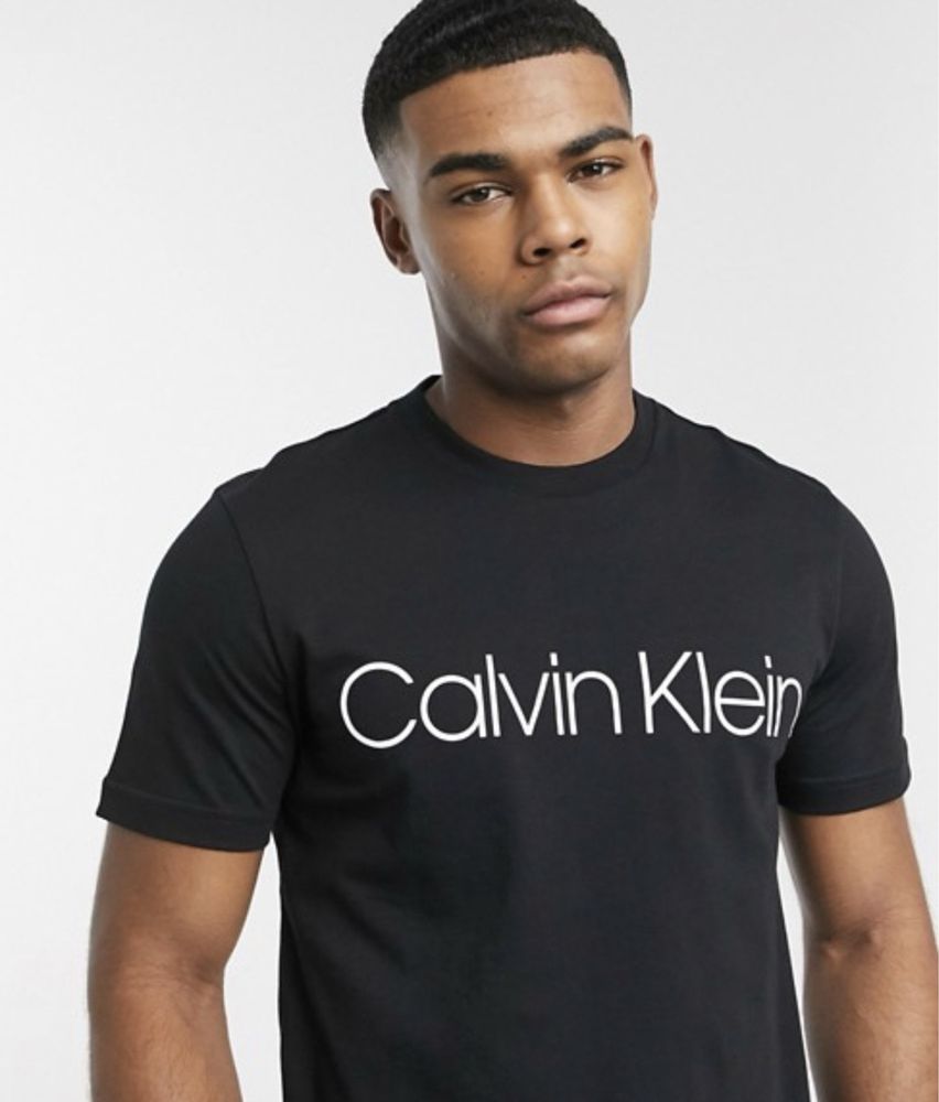 Мужские футболки Calvin Klein Jeans Кельвин Кляйн белая черная трусы