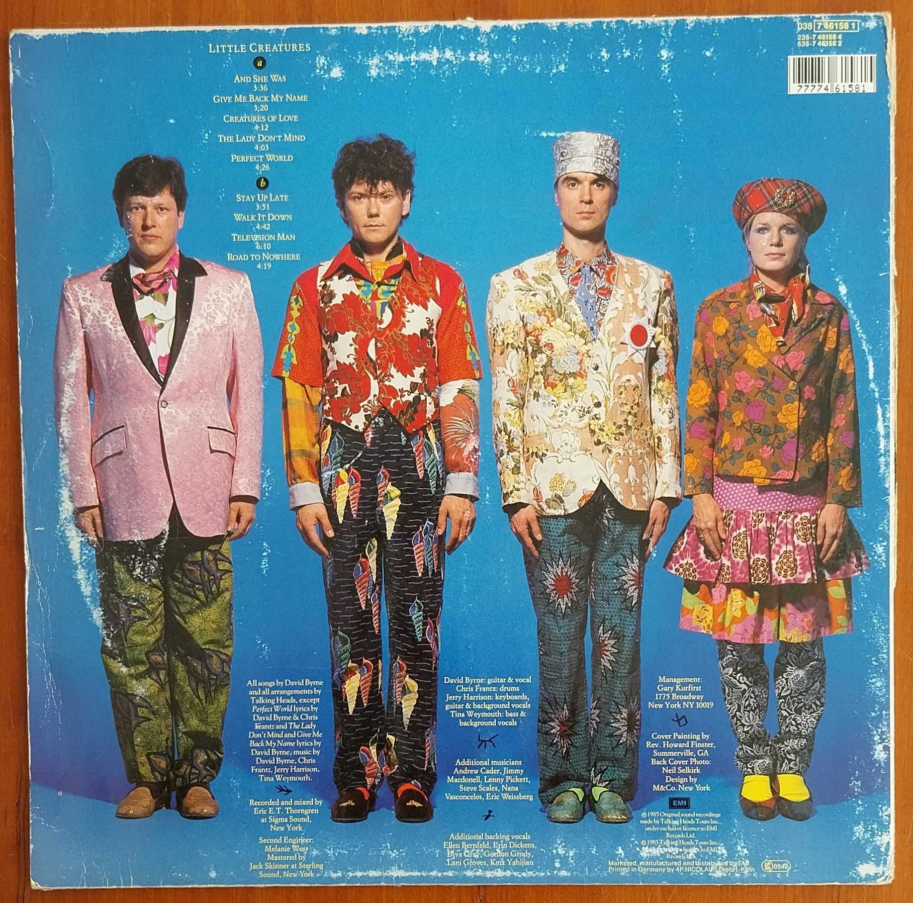 vinil: Talking Heads “Little creatures”