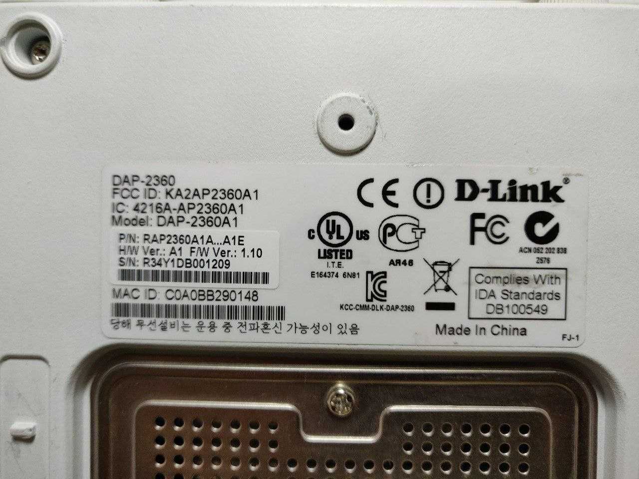 Точка доступу D-Link DAP-2360A1