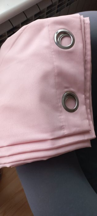 Zasłony różowe ×2