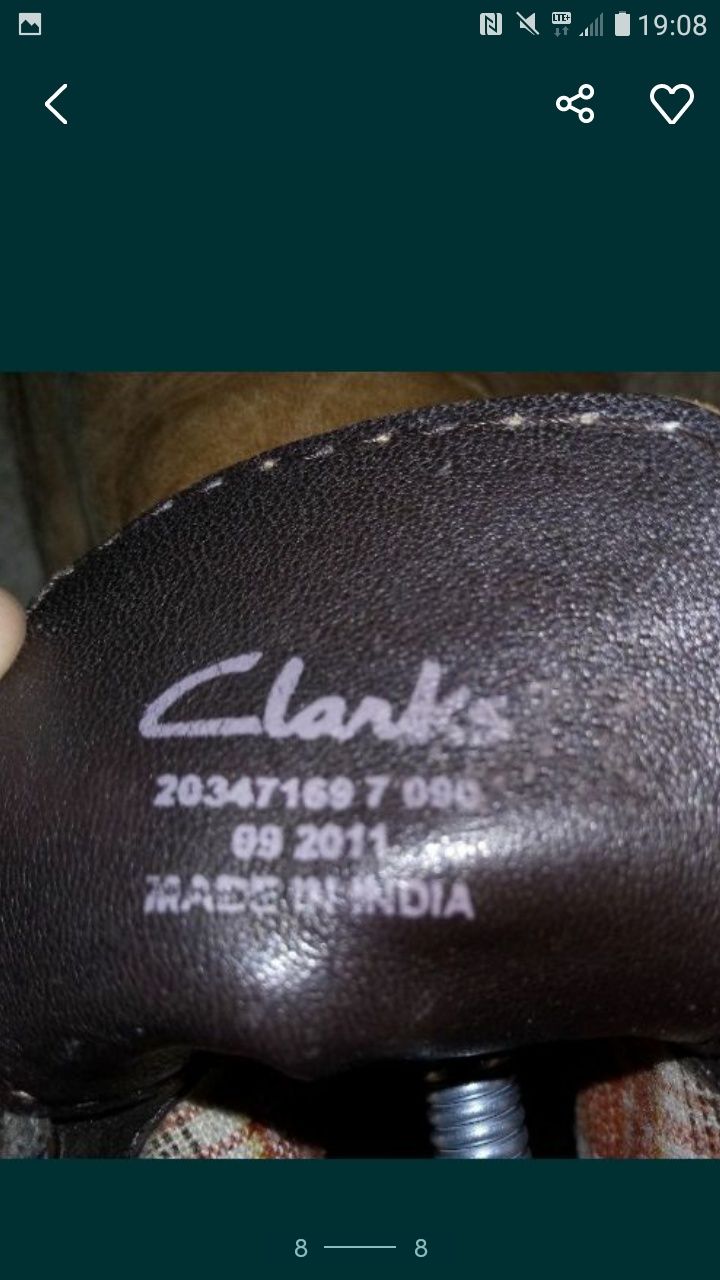 Clarks buty rozmiar 45