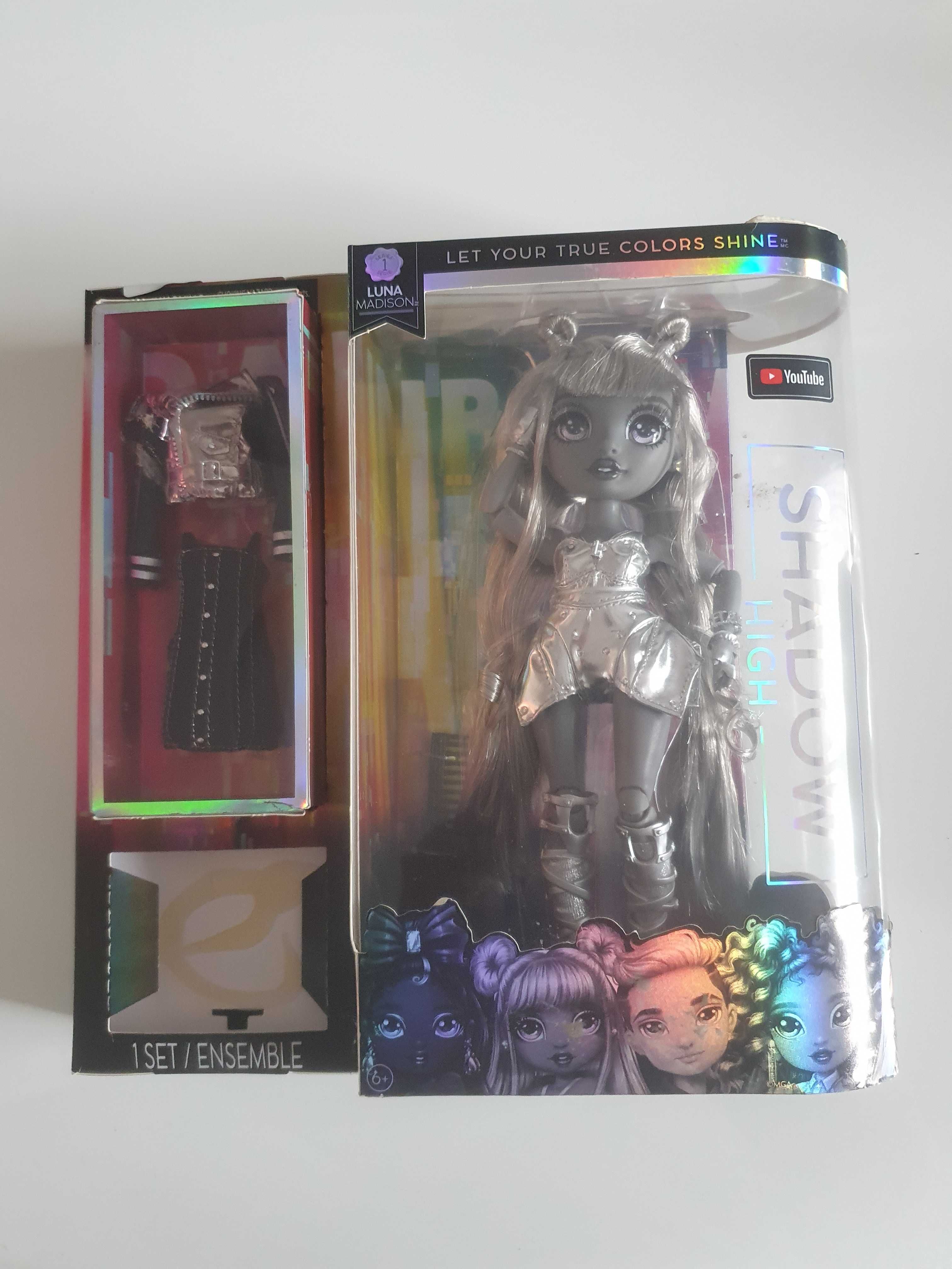 NOWA lalka Rainbow High Shadow Lalka Luna Madison doll Series 1