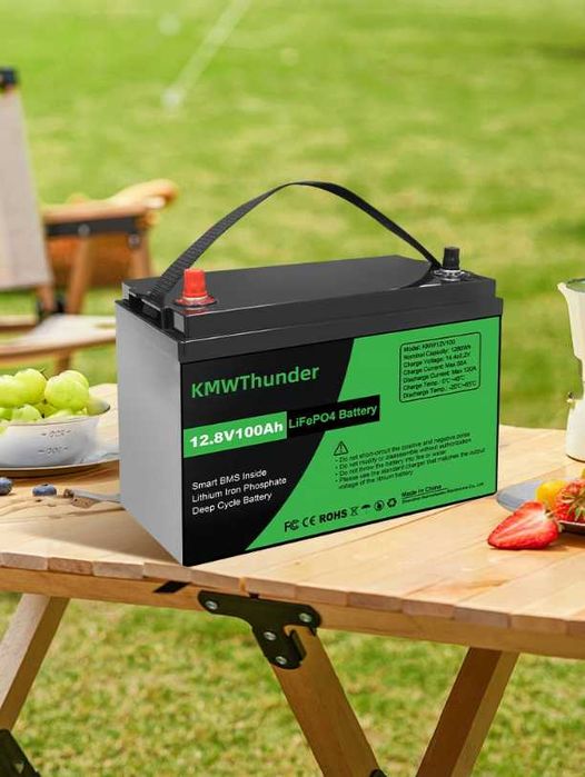 Акумулятор LiFePO4 12.8V/100Ah 1280W літій залізо фосфат