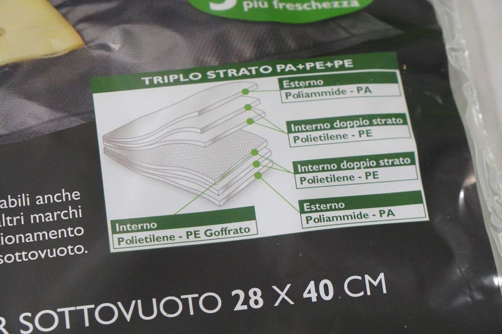 Worki do pakowania próżniowego MACOM 701 do zgrzewarki 28x40cm 235 szt