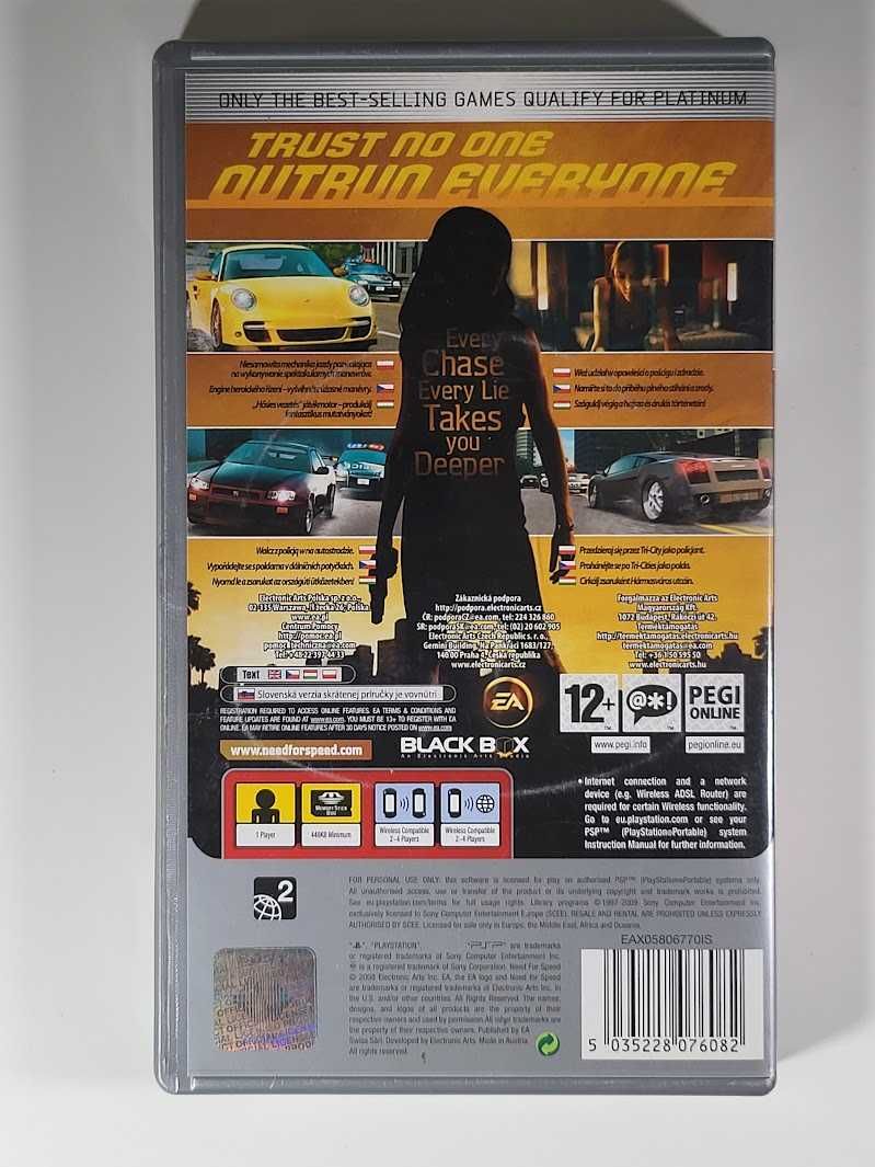 Need for Speed Undercover / Gra PSP / Napisy PL / Skup Gier / Mokotów