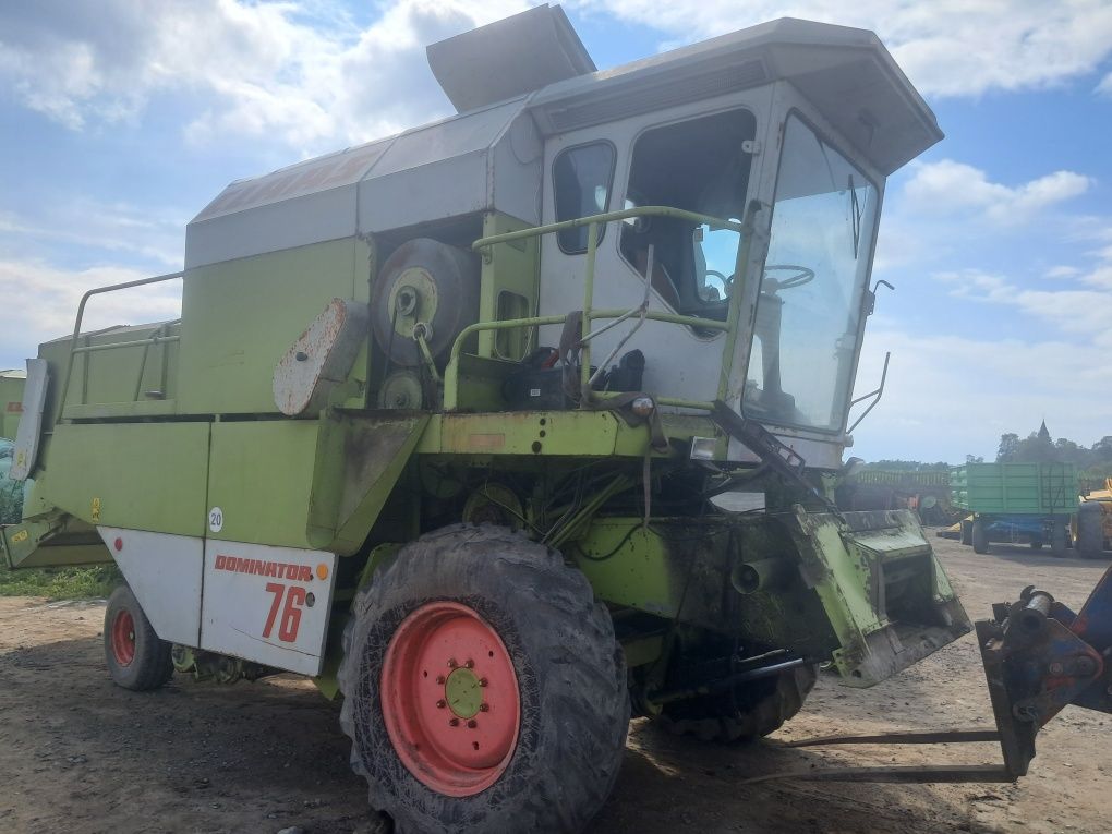 Kombajn na części claas dominator 76 kabina sieczkarnia koło pasowe