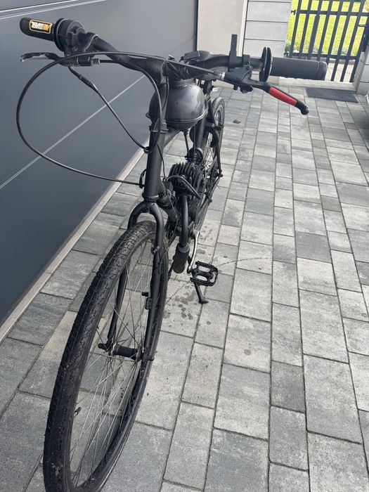 Rower z silnikiem spalinowym 80cc