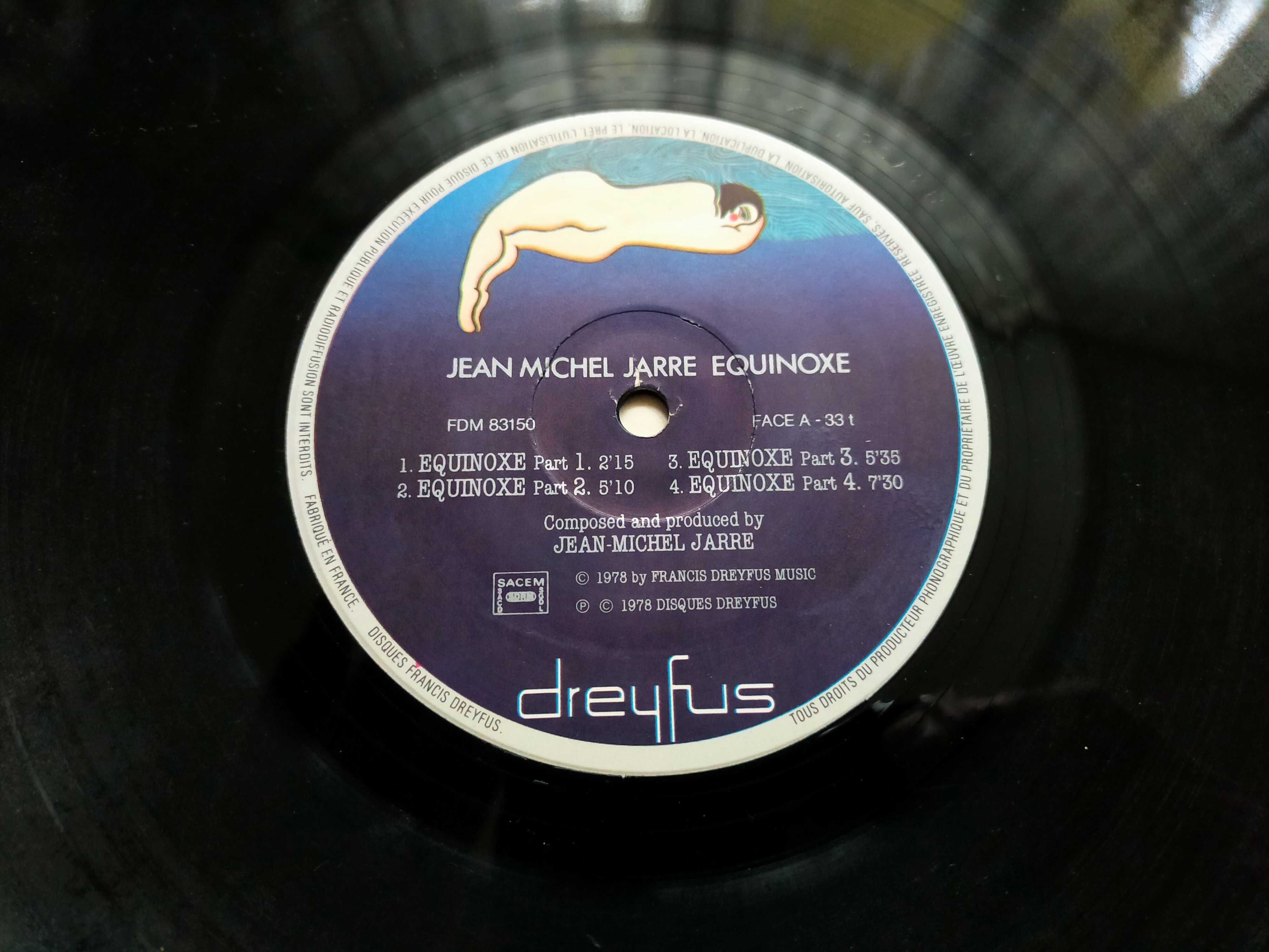 Jean Michel Jarre - Equinoxe Winyl 1 press
