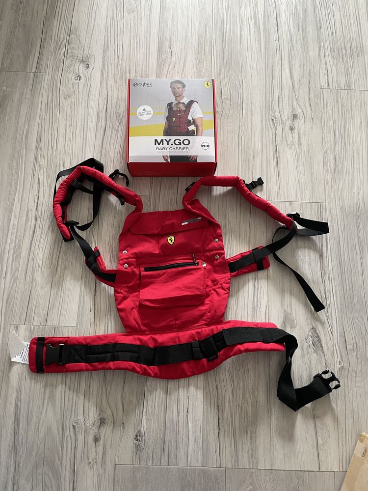 Nosidło Nosidełko Cybex my go ferrari racing red