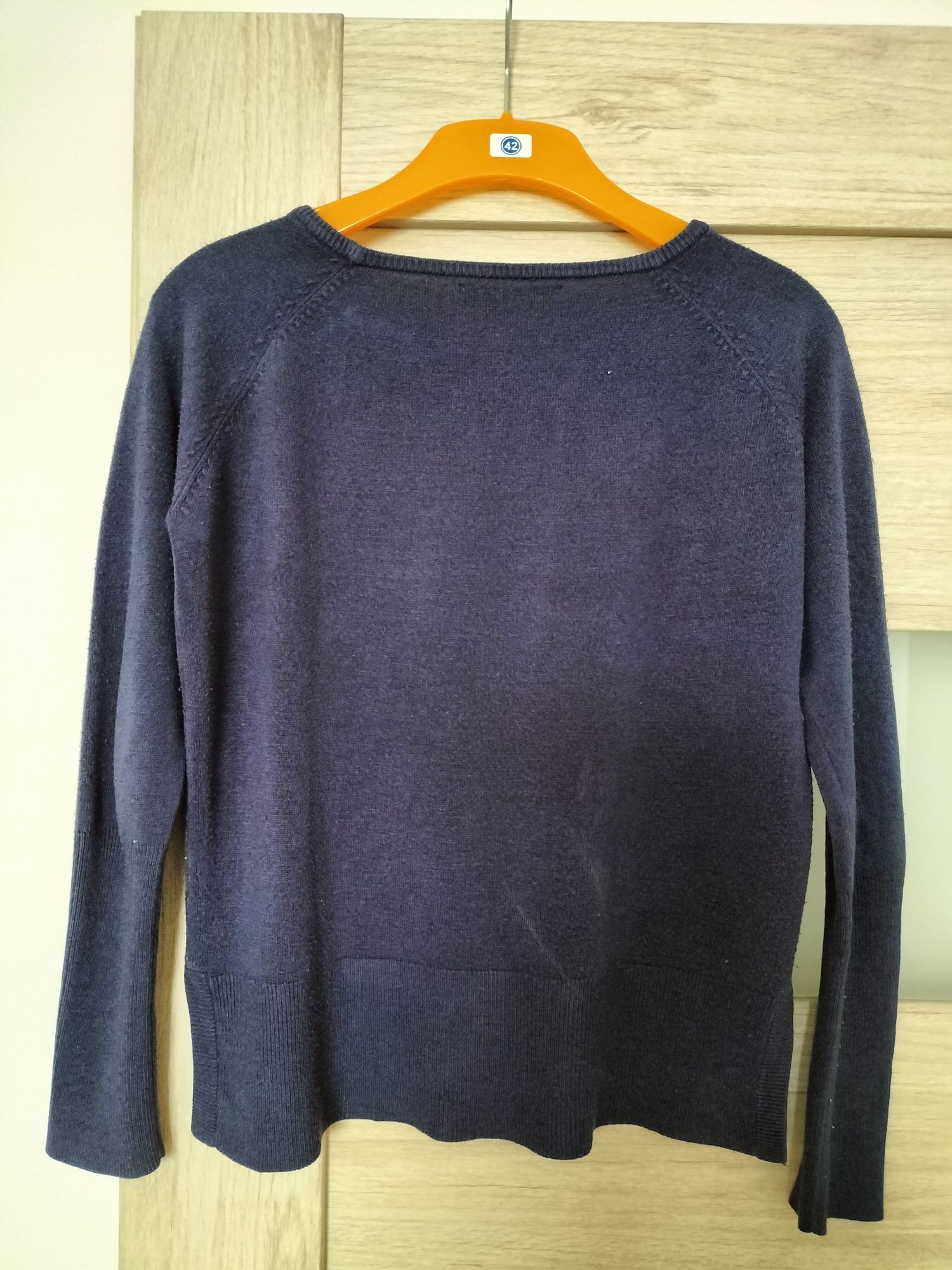 Granatowy sweter Reserved r. XS