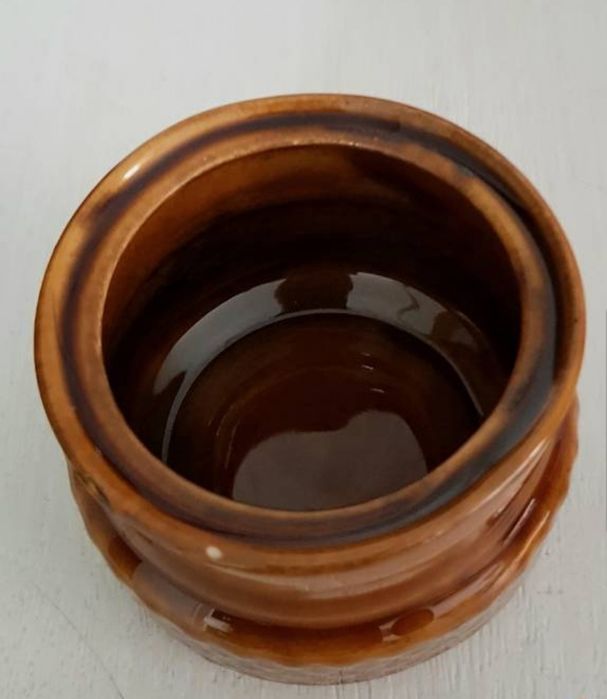 Porcelit ceramika Tułowice dzbanek i cukiernica PRL
