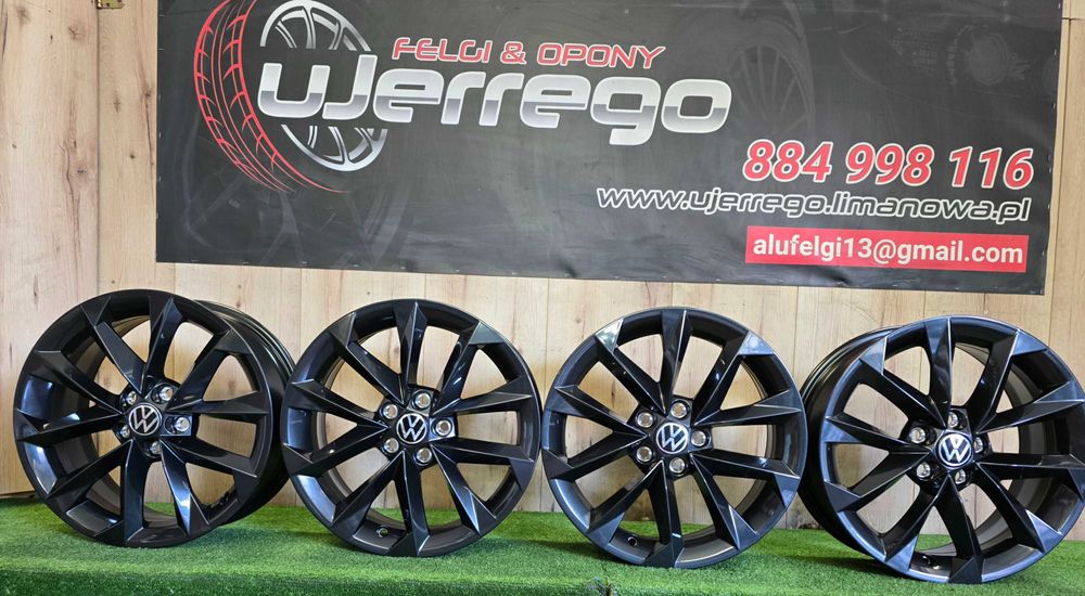 NOWE ALUFELGI VW 16x5x100 - Polo,Fox,Taigo,T-cross