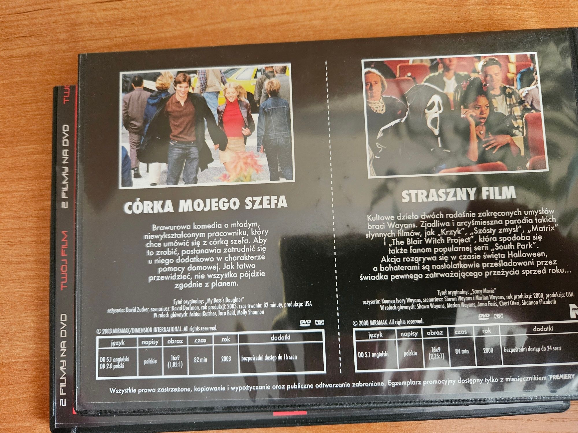 Straszny film+Córka mojego szefa+Sloneczni chlopcy+Markiz de Sade