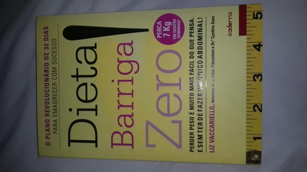 Livro "Dieta Barriga Zero!"