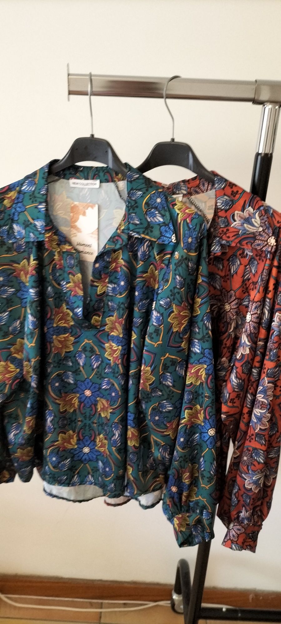 Camisa túnica floral