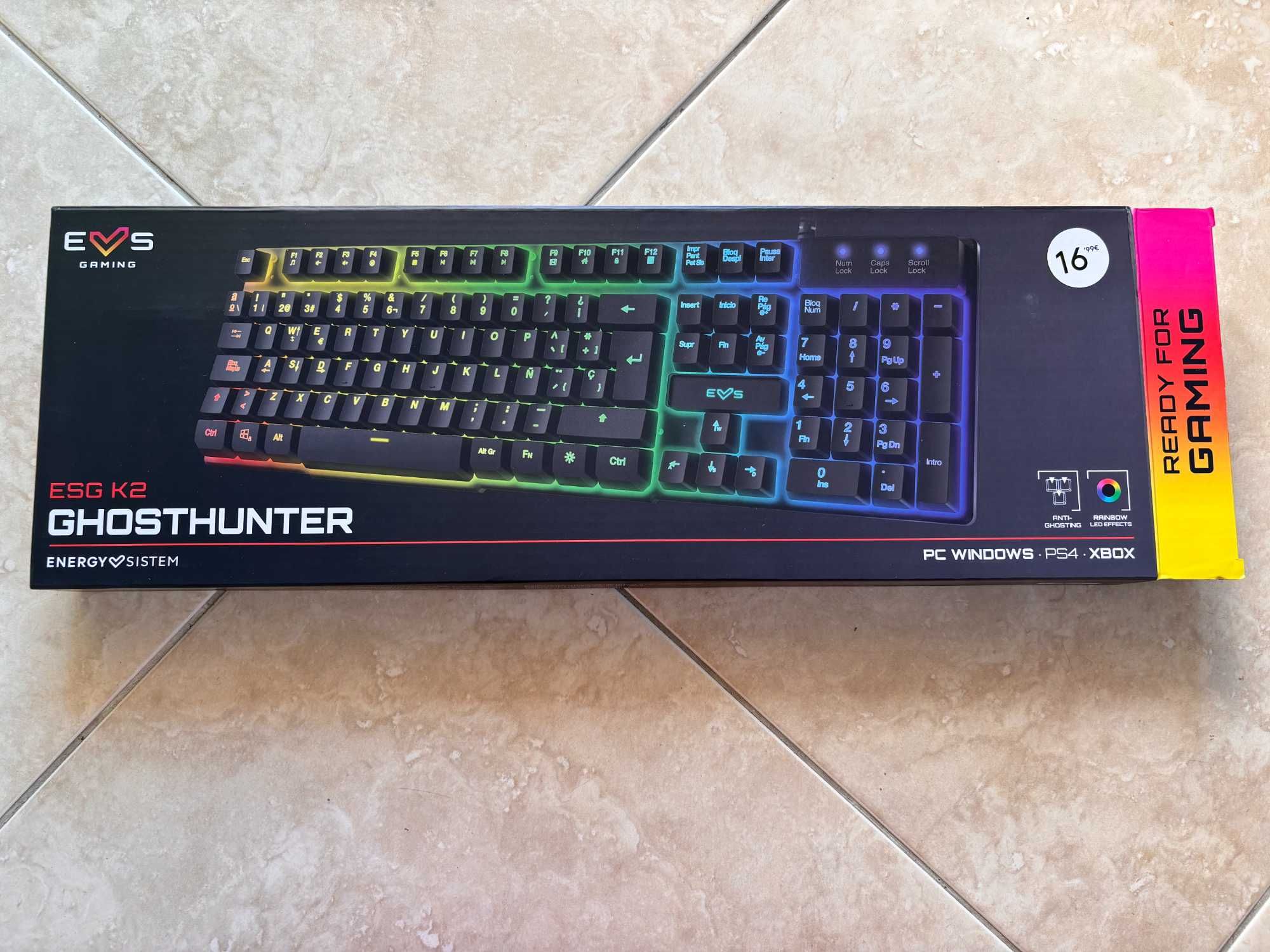 Teclado novo gamer