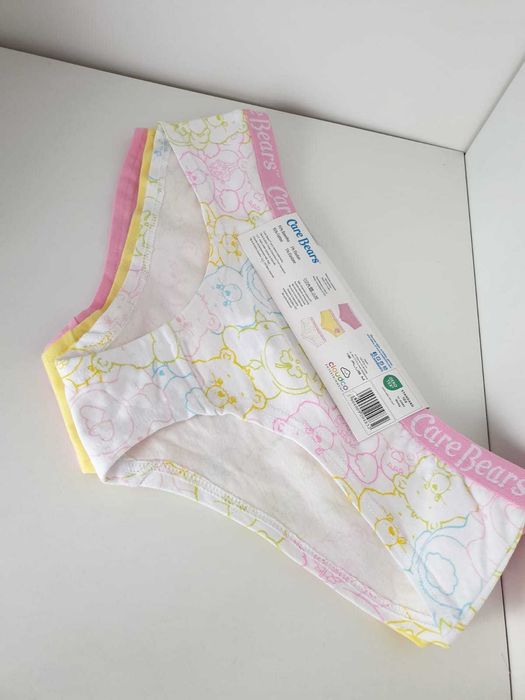 2 zestawy majtek hipstery troskliwe misie L