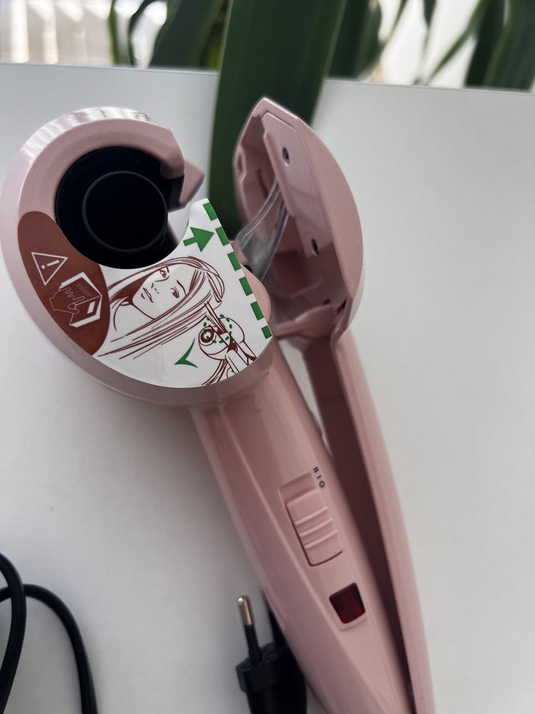 Babyliss Rose Blush Curl автоматичні щипці для кучерів