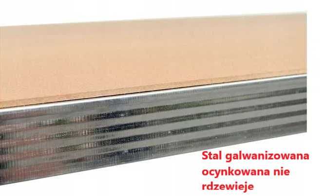 Metalowy REGAŁ MAGAZYNOWY 5 Półek Do Garażu Warsztatu Piwnicy NOWY