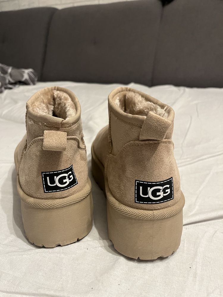 UGG Classic Ultra Mini Platform Boot Black Brown Grey Cream EU.39