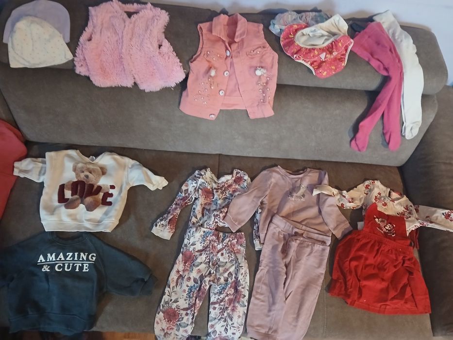 Ubrania dziewczynka 80-92