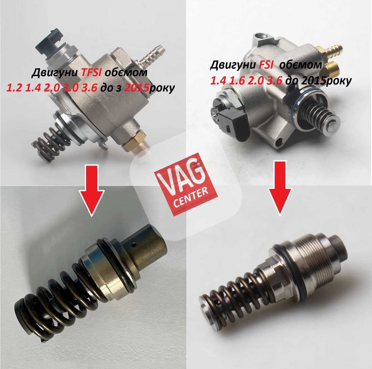Ремкомплект ТНВД 1.4 TSI (BLG) /1.6 FSI /2.0 FSI/1.8-2.0 TFSI/3,6