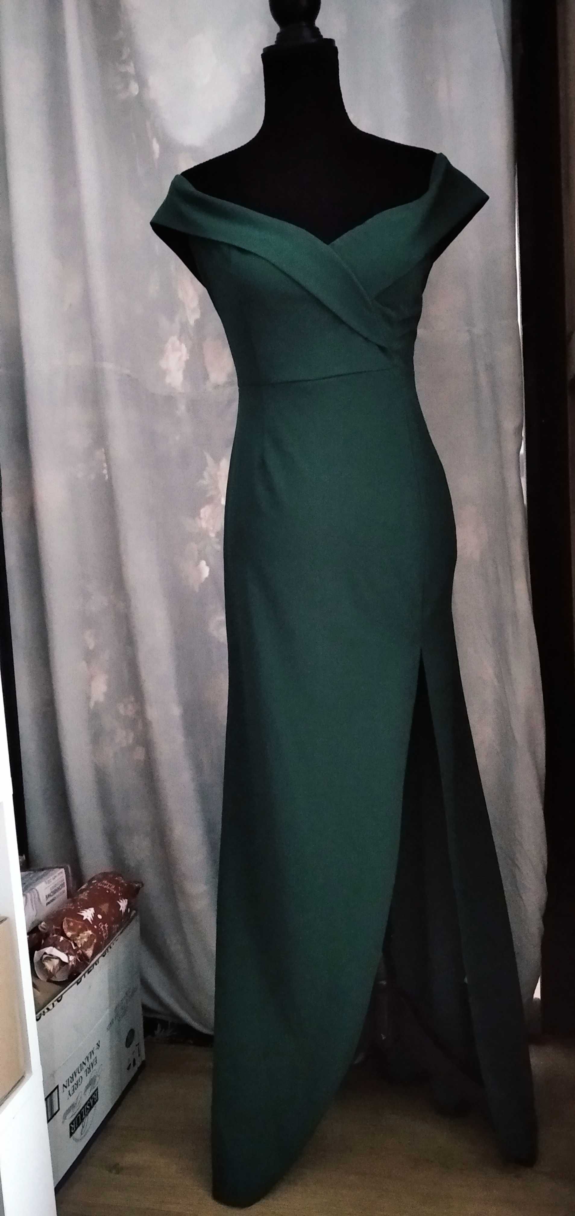 Sukienka butelkowa zieleń M