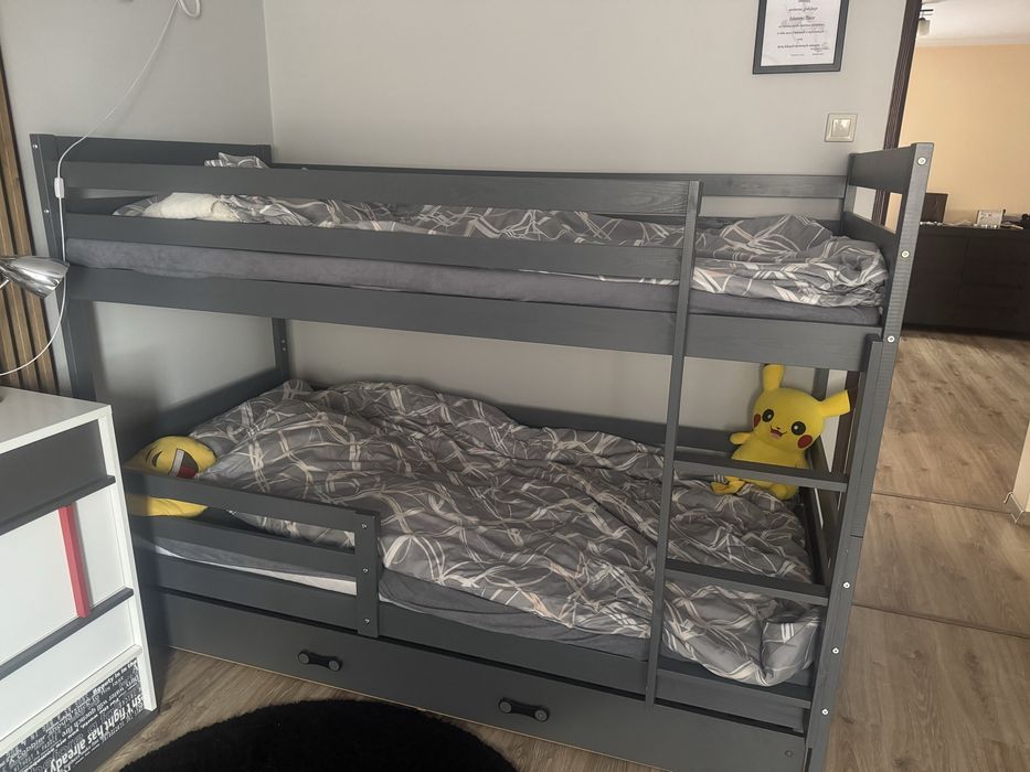 Lozko pietrowe 3 osobowe