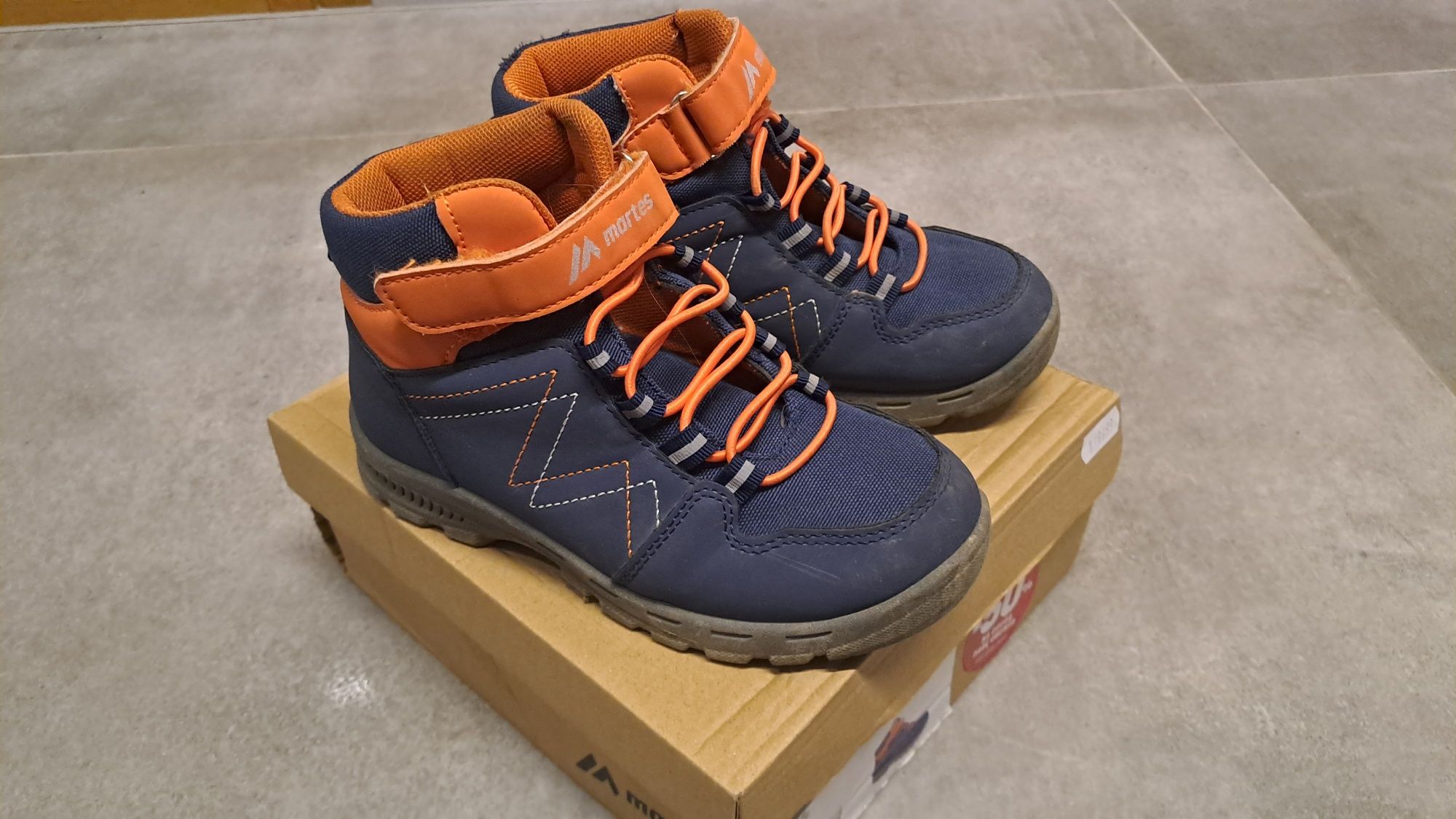 Motse mid jr buty trekkingowe martes 30 granatowe