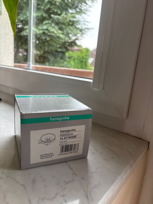 Mydelniczka Hansgrohe złota