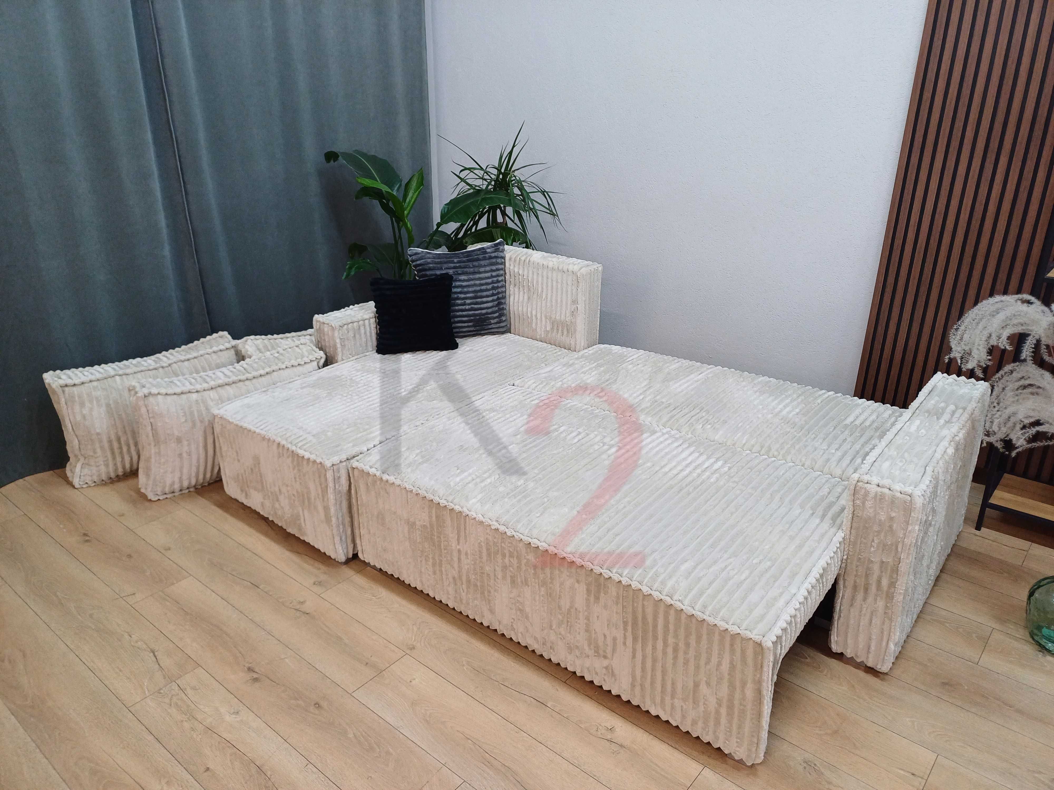 ORLEAN, narożnik sztruks 230x140 cm, sofa, szybka dostawa +gratis