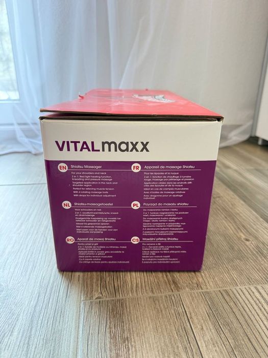 масажер VITALmaxx Shiatsu для плечей та шиї