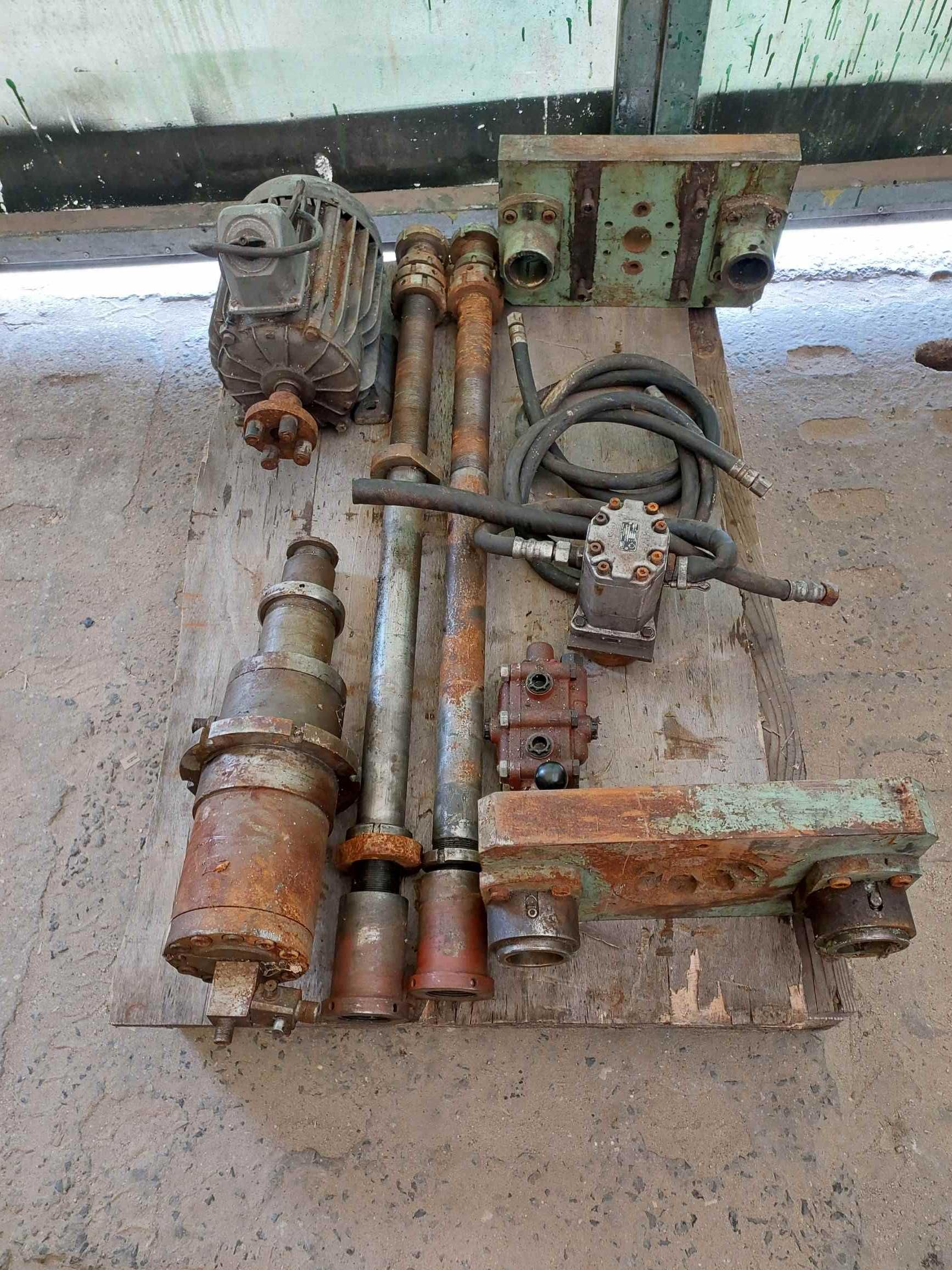 Prasa hydrauliczna kolumnowa słupy pompa dł słup 1,1m warsztat dom