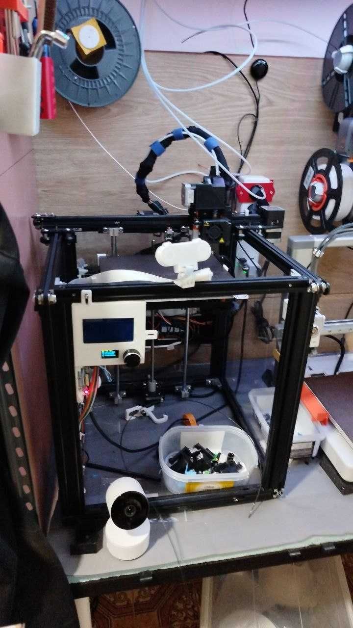 Ender 5 + CoreXY - Duas impressoras 3D com Raspberry PI e Wifi
