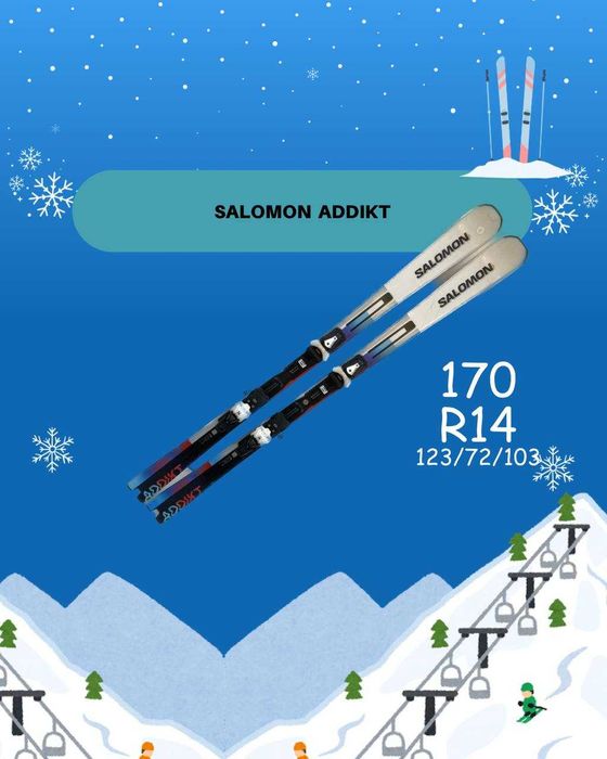 лижі Salomon Addikt 2024