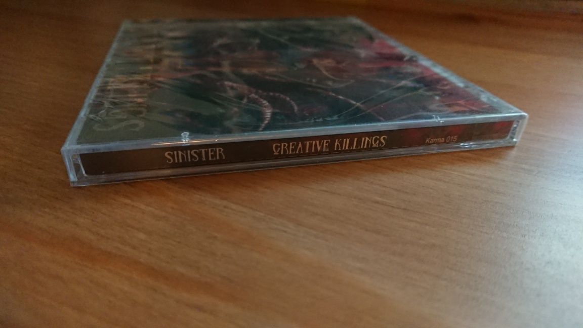 Sinister Creative Killings CD *NOWA* 2004 Karmageddon Jewelcase UNIKAT