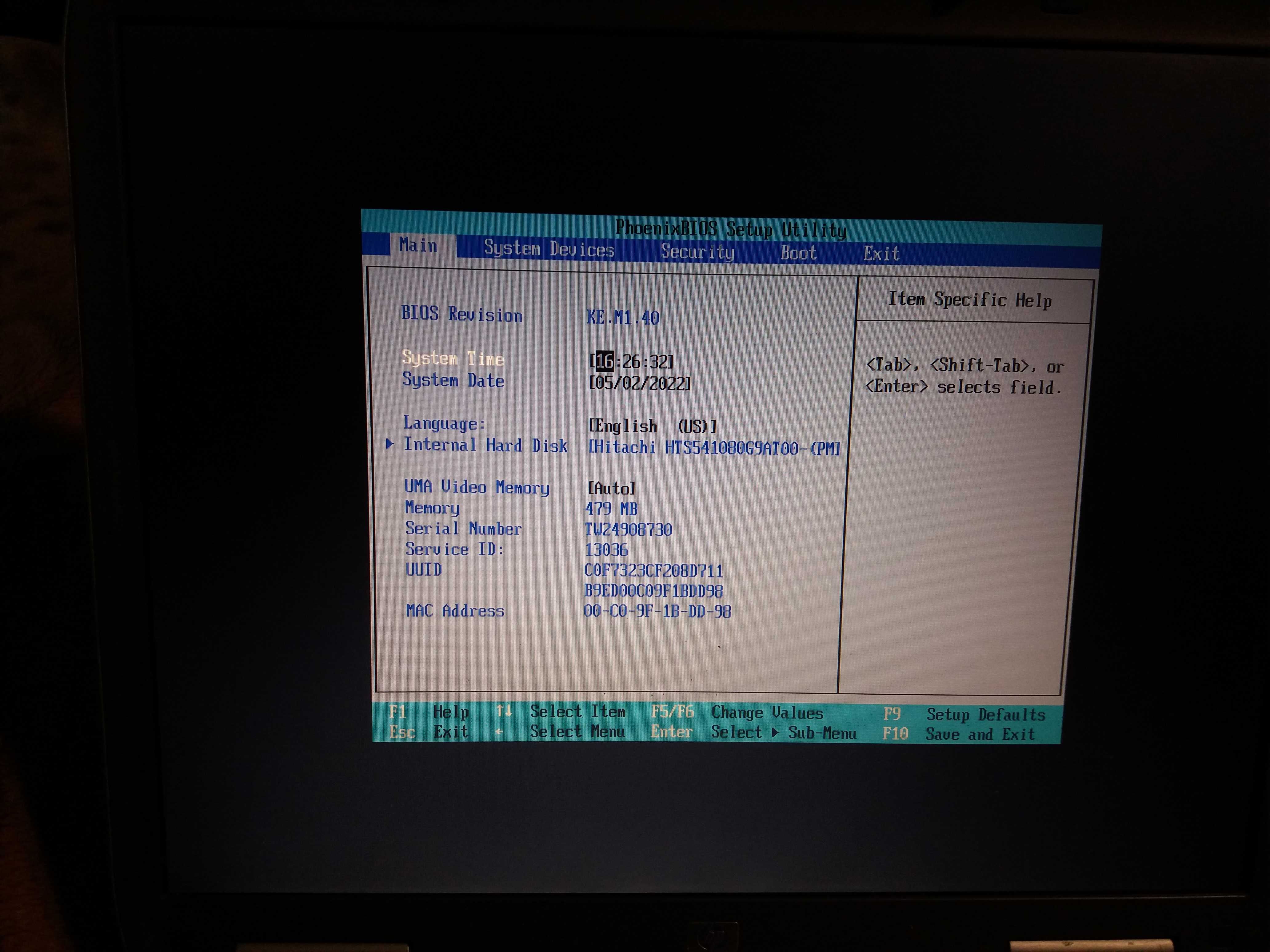 Ноутбук HP Compaq CRVSA-02T1-75