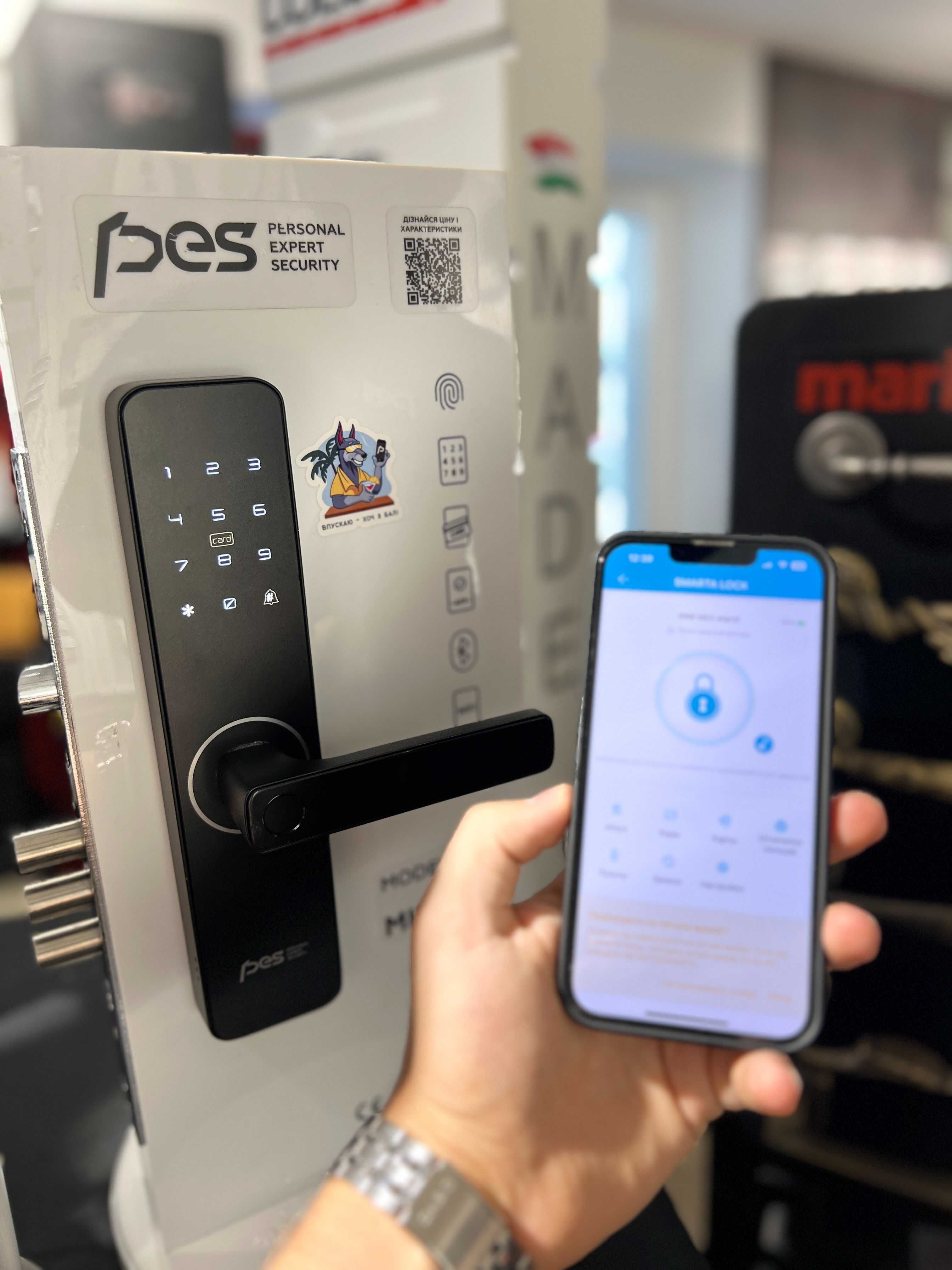 ХИТ‼️ Смарт замок для квартиры и калитки, Touch ID, Face ID, Bluetooth