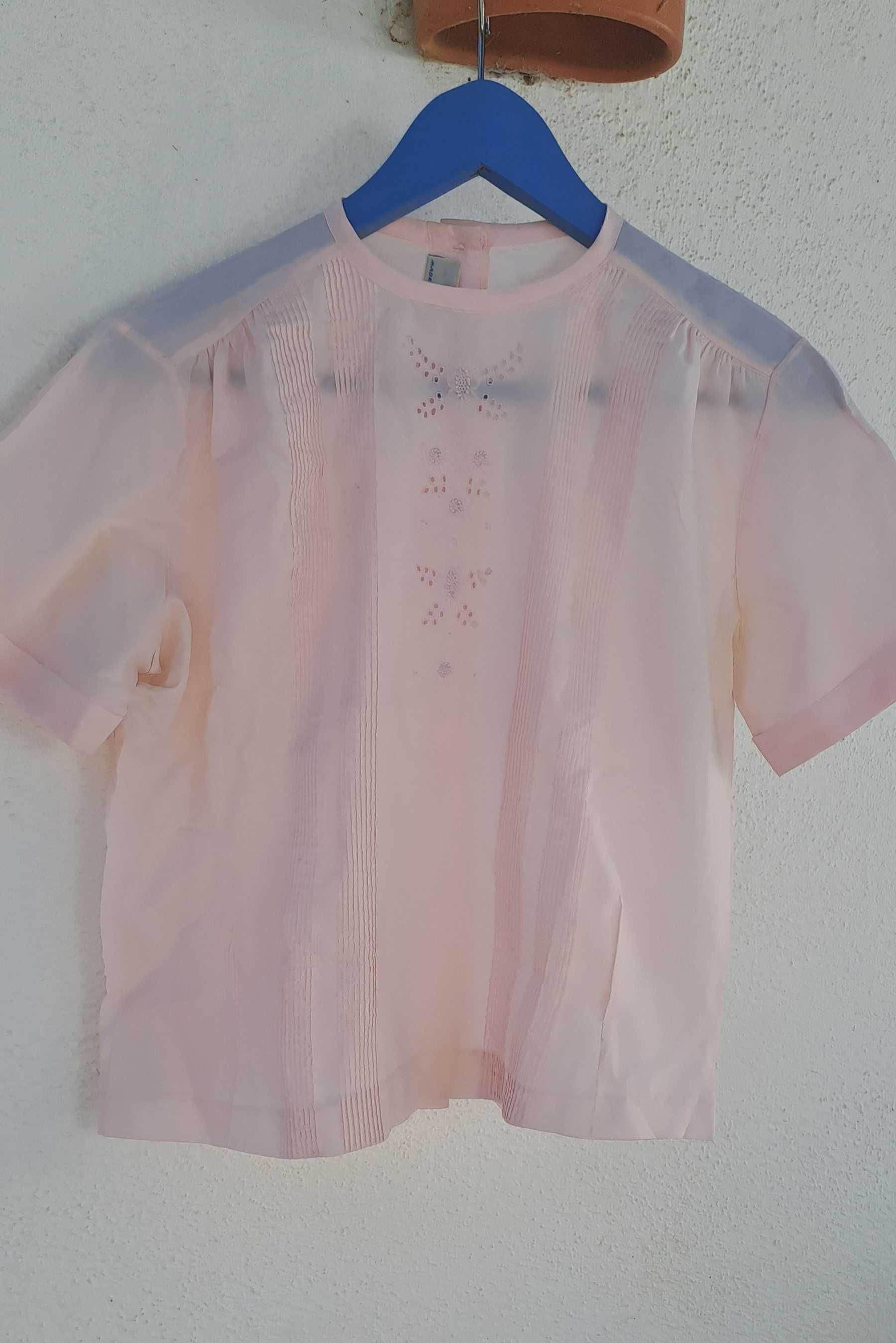 Camisa rosa Vintage