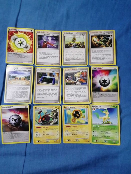 41 Cartas Pokémon Rising Rivals Originais 2009 (Parte 2/3)